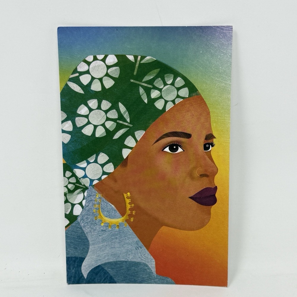 Postcard Ntozake Shange - Brave Black First --- UNPOSTED  Smithsonian 2020